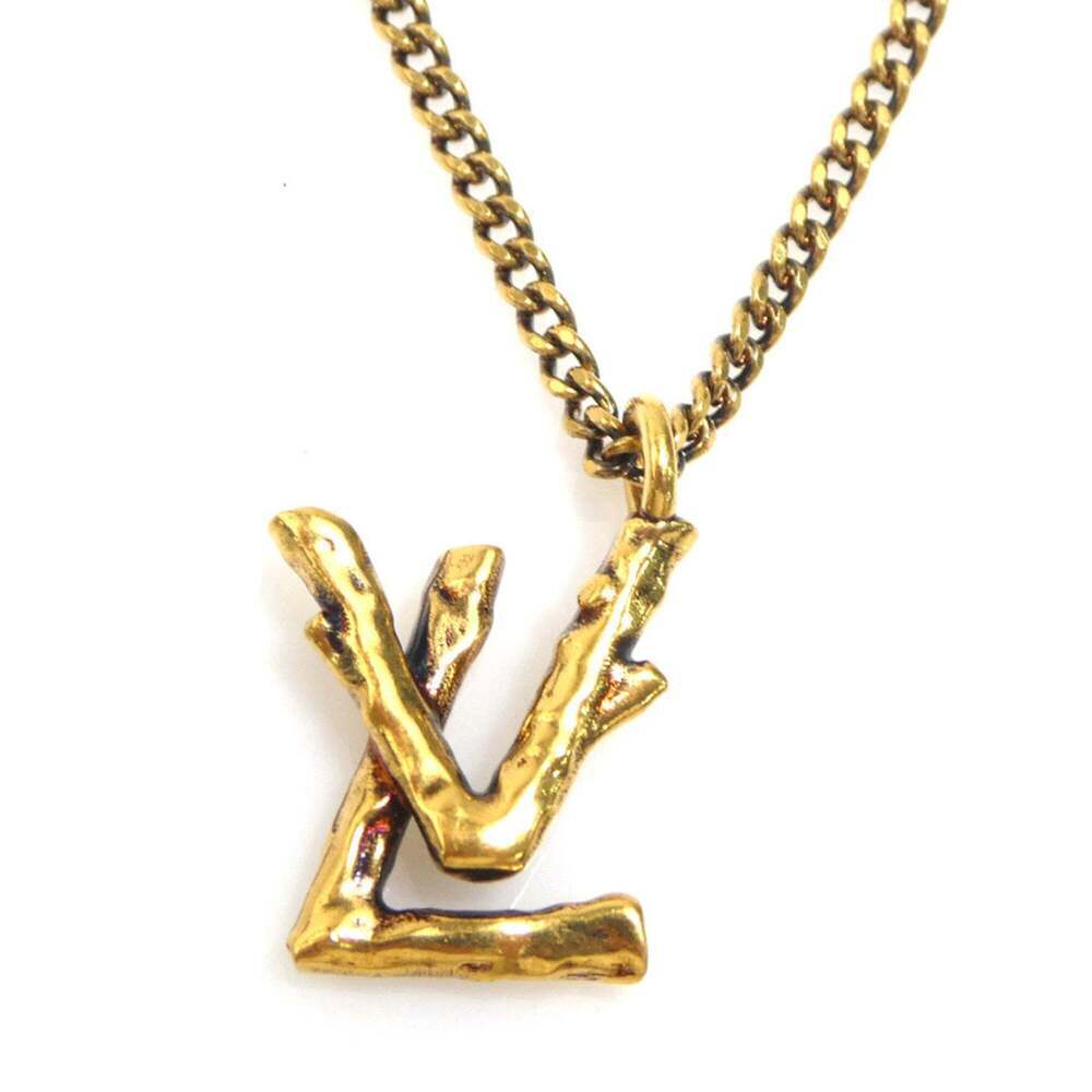 LOUIS VUITTON Gold Necklace